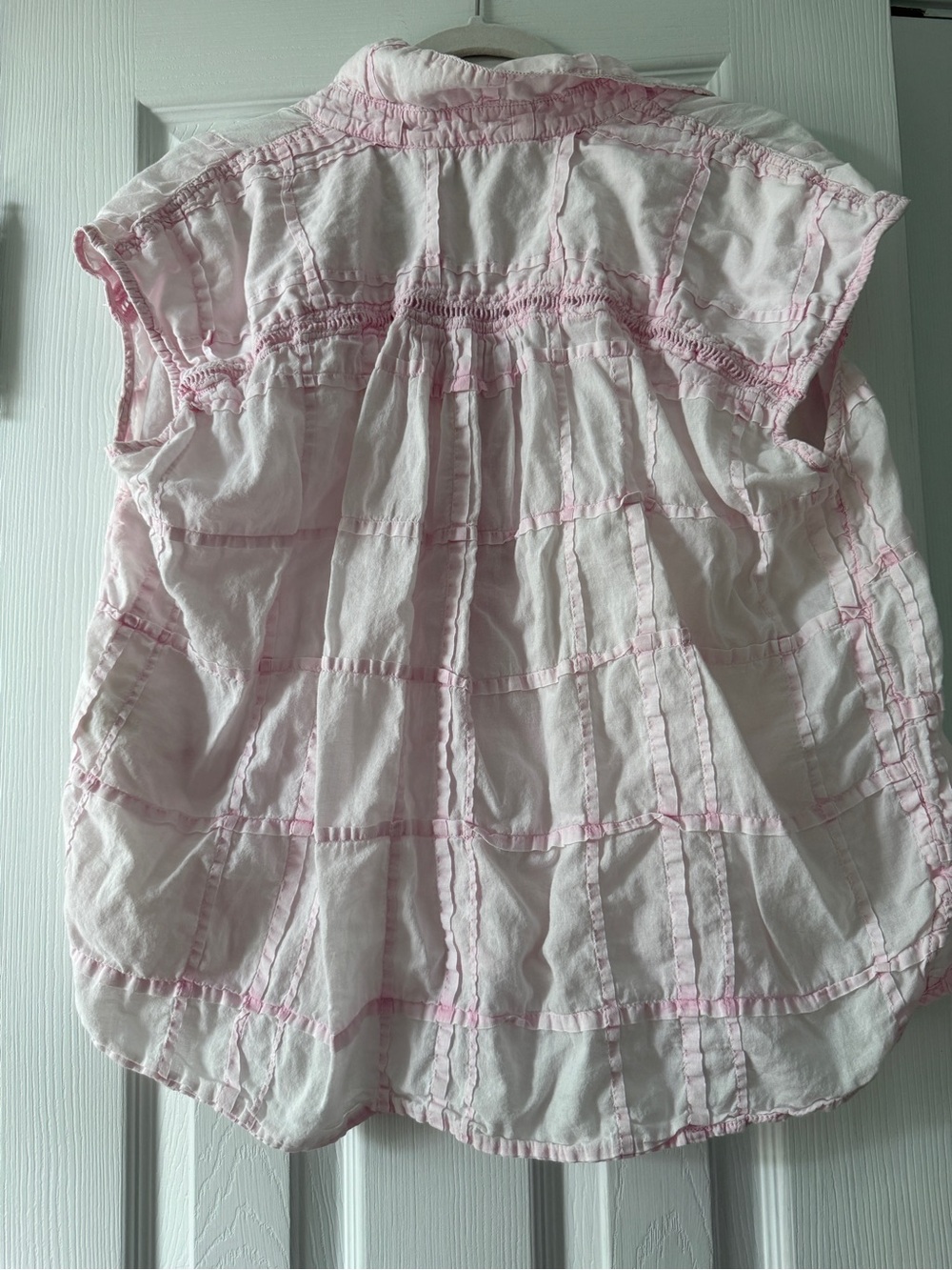 Pilcro / Anthropologie Pink Top Size Medium - Picture 3 of 3
